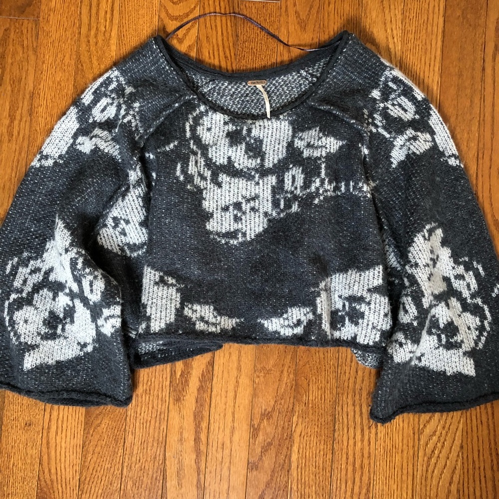 Free people cropped sweater